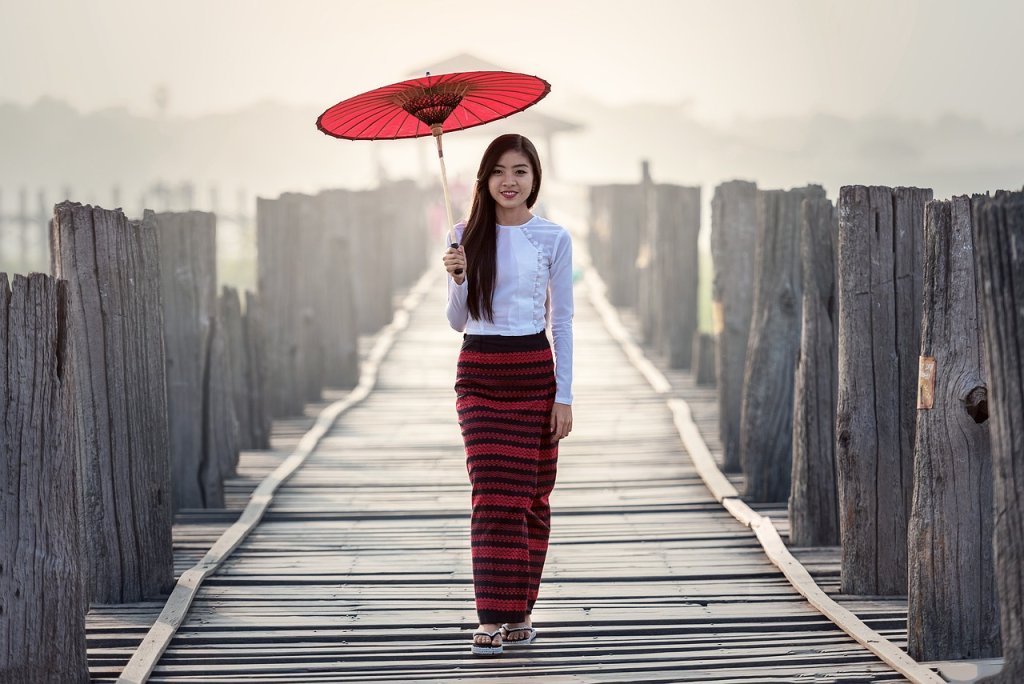 umbrella, vietnamese, tradition