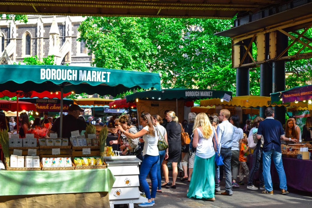 People Walking in Market